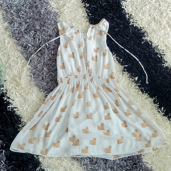 COPY - Zara cat print backless, mini dress - Picture 2 of 4